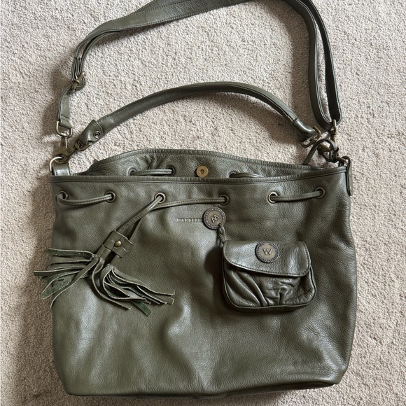 Wanderer’s Travel Co Olive Green Clovelly Bag - Picture 1 of 3